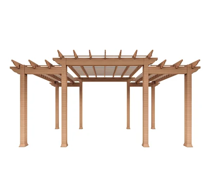 برجولات خشب صورة 14